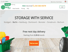 Tablet Screenshot of boxatwork.com